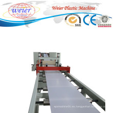 Línea de producción de máquina de extrusión de plástico SGS para bandas de borde de PVC